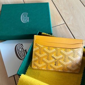 **SOLD** Goyard Card Wallet